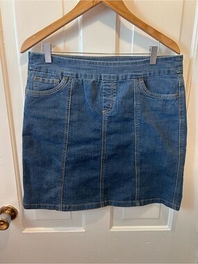 CLEO Blue Denim Mini Skirt